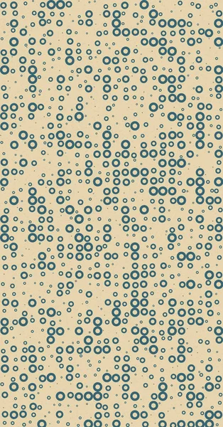 Abstrakte Farbe Halbtonpunkte Generative Kunst Hintergrund Illustration — Stockvektor