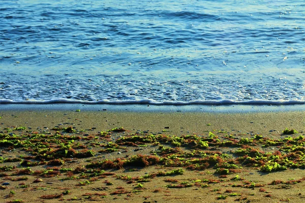 Een Prachtig Beeld Van Golven Zee — Stockfoto