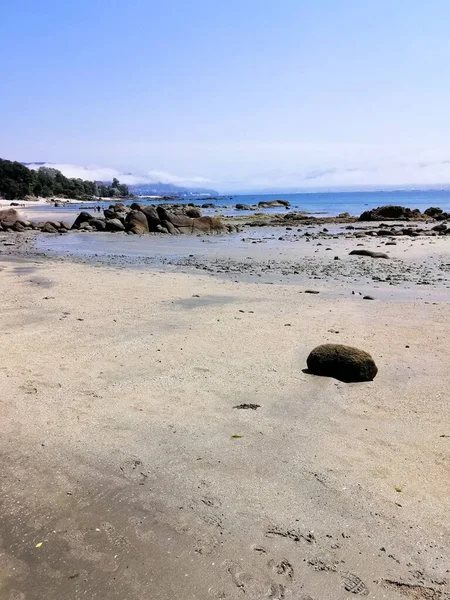 Galiçya Spanya Büyüleyici Bir Deniz Manzarası — Stok fotoğraf