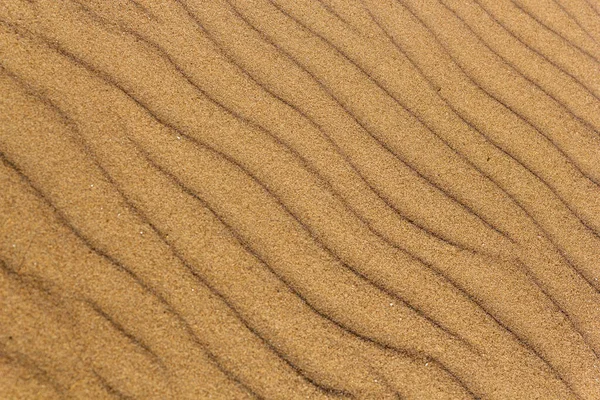 Tiro Ângulo Alto Uma Textura Areia Praia Dourada Áspera — Fotografia de Stock
