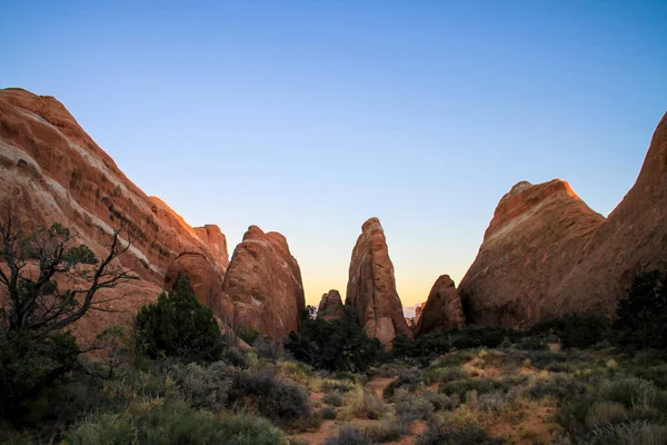 Uma Bela Foto Arches National Park Moab Eua — Fotografia de Stock