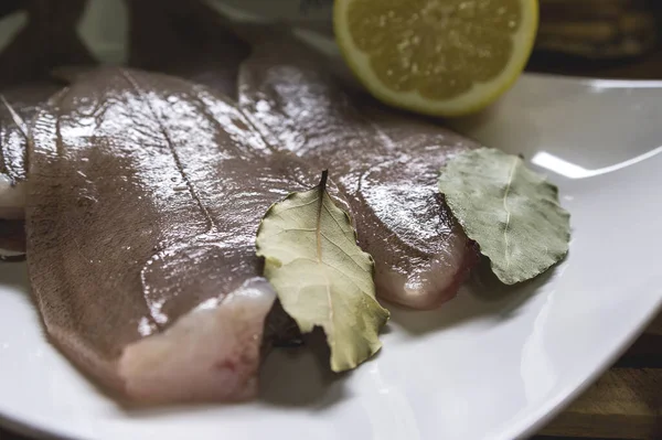 Výběrový Snímek Ryb Bobkového Listu Limuzíny — Stock fotografie