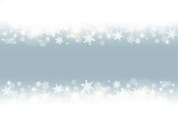 Digitale Illustration Eines Winterlichen Hintergrunds — Stockfoto