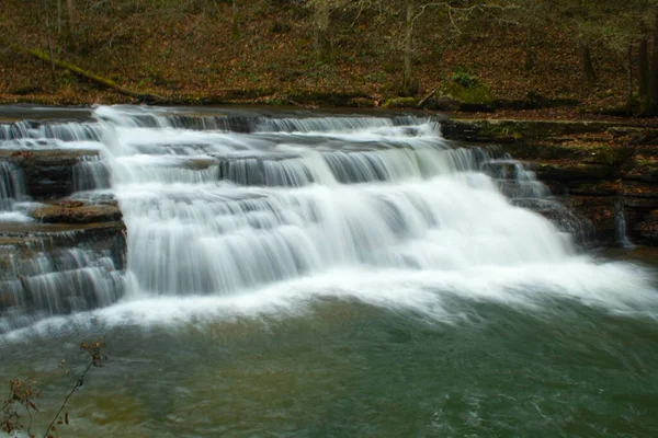 Closeup Shot Waterfall — Stock Photo, Image