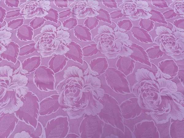 Primer Plano Flores Textil Rosa — Foto de Stock