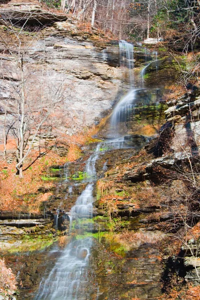 美国西维吉尼亚美丽瀑布的迷人景色 — 图库照片