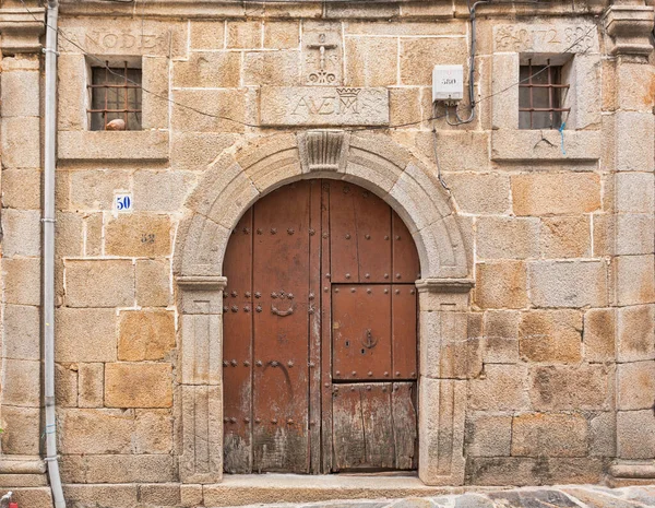 Tornavacas Spanje Mrt 2017 Straat Van Stad Tornavacas Caceres — Stockfoto