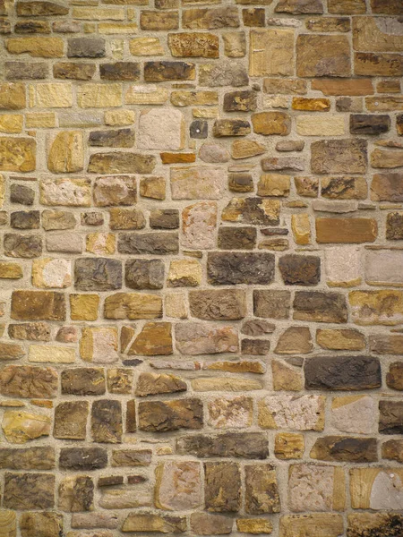 Zbliżenie Ujęcia Kamiennej Ściany Kamieniołomu Kościele — Zdjęcie stockowe