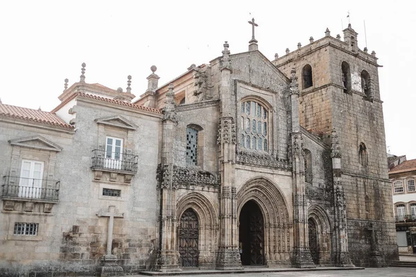 Uma Bela Foto Catedral Nossa Senhora Assunção Lamego Portugal — Fotografia de Stock