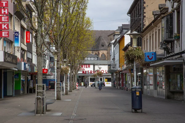 Neuwied Alemanha Abr 2020 Neuwied Alemanha Abril 2020 Lugar Vazio — Fotografia de Stock