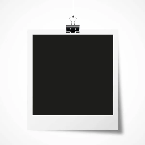 Illustration Polaroid Frame Isolated White Background — Stock Photo, Image
