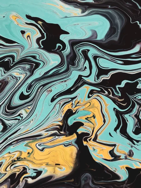 Krásná Barva Splash Abstraktní Umění Ideální Pro Použití Pozadí — Stock fotografie