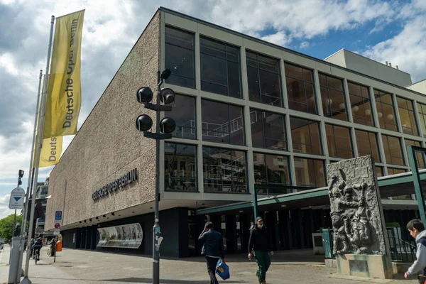 Berlín Německo Května2020 Berlín Německo Května2020 Deutsche Oper Bismarkstrasse Berlin — Stock fotografie