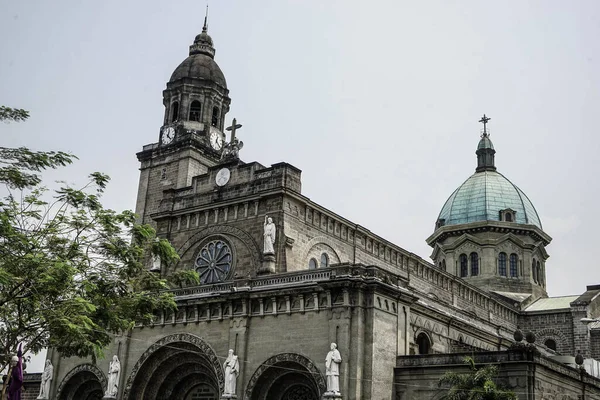 Koepel Van Manilla Kathedraal Manilla Filippijnen — Stockfoto