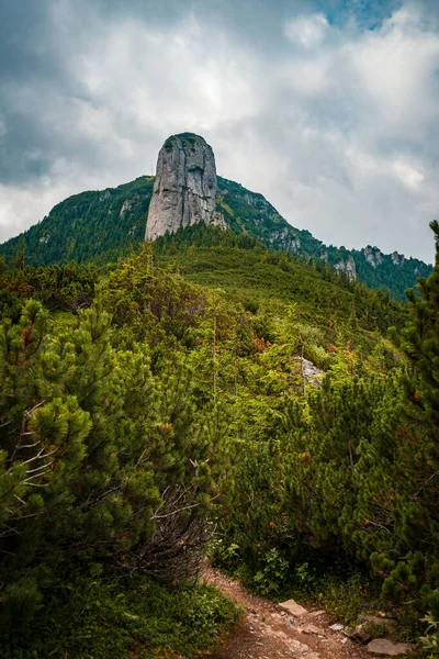 Ένα Όμορφο Τοπίο Από Cliffs Miron Στο Εθνικό Πάρκο Ceahlau — Φωτογραφία Αρχείου