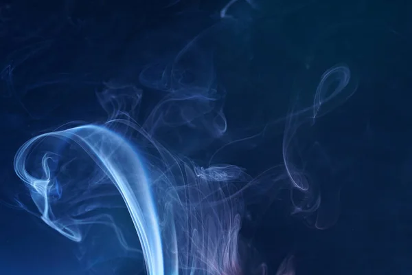 Egy Közeli Felvétel Gyertyafüstről Lángról — Stock Fotó
