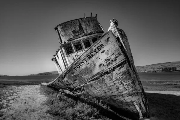 Point Reyes Barca Inverness California Point Reyes Station Rotto Marcio — Foto Stock