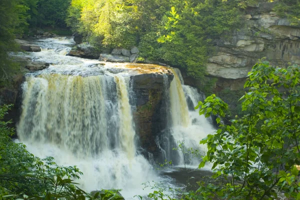 Fascinerande Utsikt Över Vackra Vattenfallen West Virginia Usa — Stockfoto