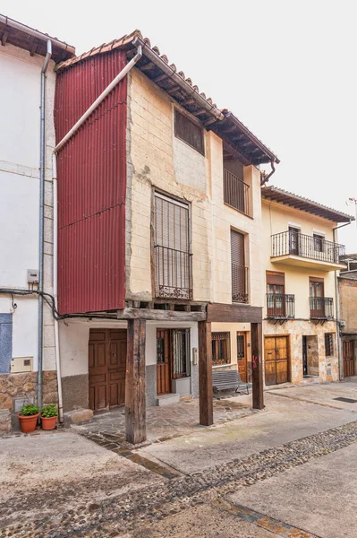 Tornavacas Spain Mar 2017 Street Town Tornavacas Caceres — стокове фото