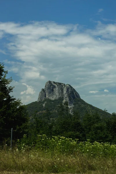 Beautiful Green Landscape Rocky Mountains Croatia — Stock Photo, Image