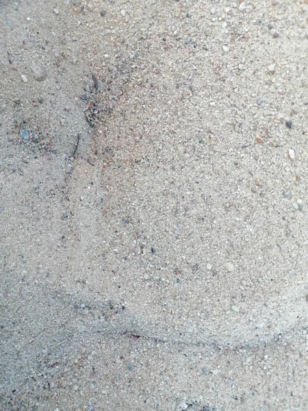 Colpo Verticale Sabbia Una Spiaggia — Foto Stock