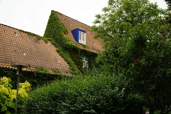 Een Close Opname Van Een Huis Duitsland — Stockfoto