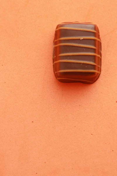 Zbliżenie Ujęcia Czekolady Kakaowej Bonbons Belgii — Zdjęcie stockowe