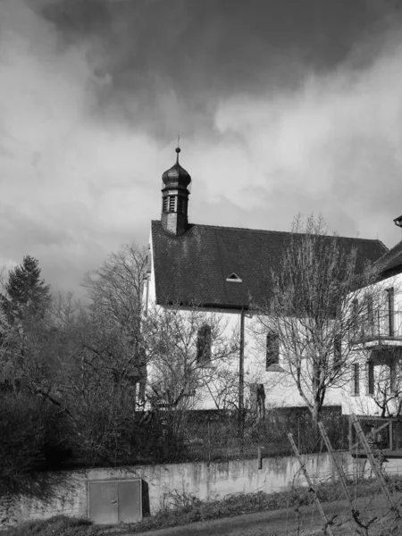 Prichsenstadt Alemania 2020 Antigua Iglesia Pequeña Prichsenstadt Alemania —  Fotos de Stock