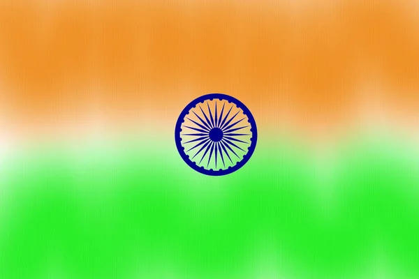 Ілюстрація Індійського Прапора Фону Шпалери — стокове фото