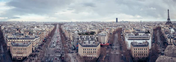 Una Bella Panoramica Degli Edifici Parigi Francia — Foto Stock