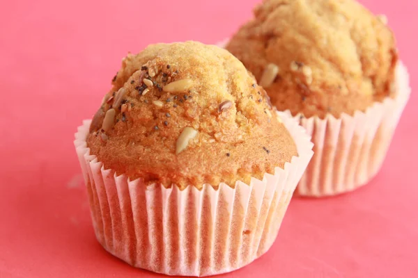 Close Shot Delicious Homemade Muffins — Stock Photo, Image