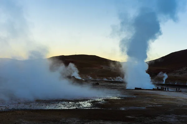 Breathtaking Shot Tatio Geysers Atacama Region Chile — Stock Photo, Image