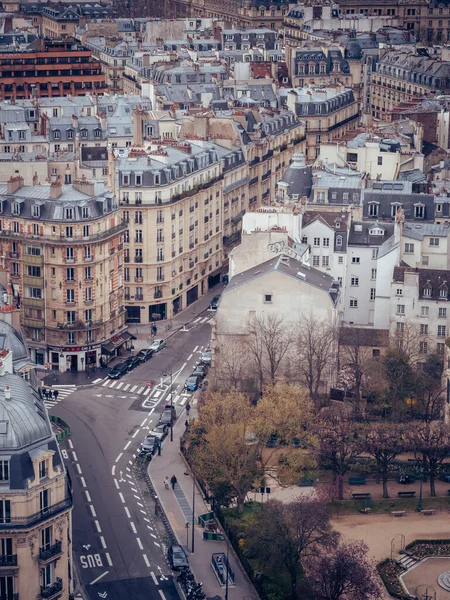 Eine Luftaufnahme Aus Dem Schönen Paris Frankreich — Stockfoto