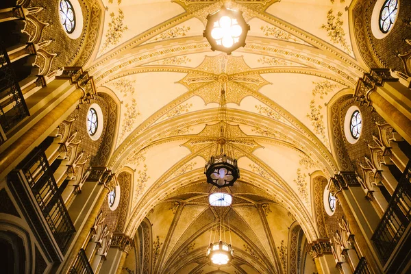 Rio Janeiro Brasil Dezembro 2016 Detalhes Teto Uma Igreja Católica — Fotografia de Stock