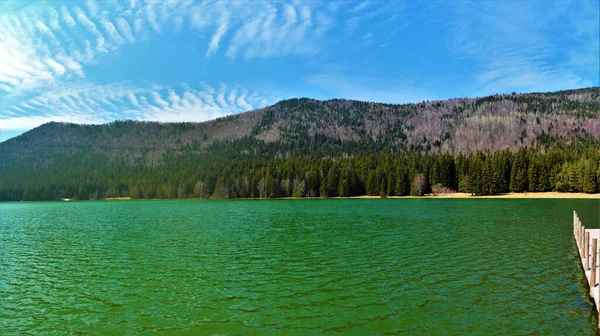Beautiful View Saint Ana Lake Romania — Stock Photo, Image