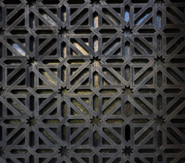 Een Shot Van Arabesque Structuur Van Moskee Van Cordoba — Stockfoto