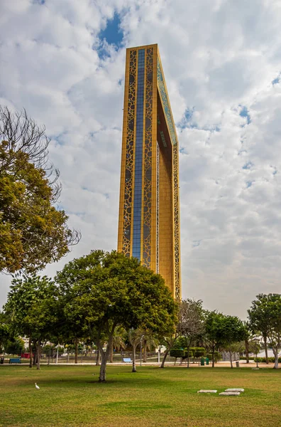 Dubai United Arab Emirates Dec 2019 Zicht Iconische Dubai Frame — Stockfoto