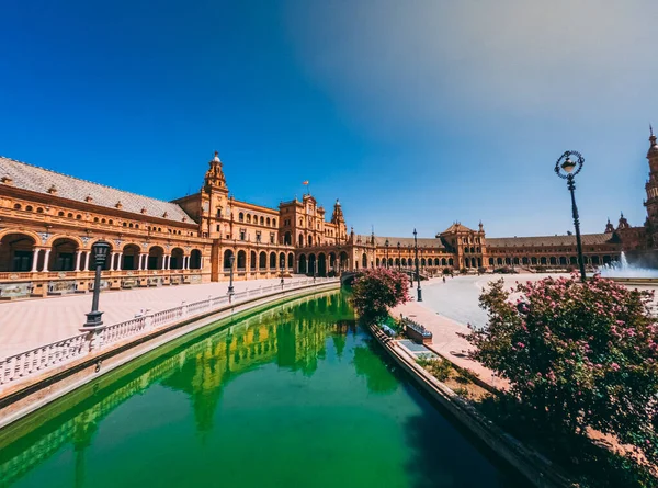 Prachtig Uitzicht Plaza Espana Sevilla Spanje — Stockfoto