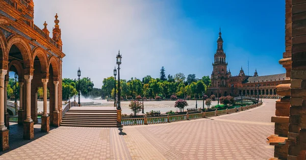 Prachtig Uitzicht Plaza Espana Sevilla Spanje — Stockfoto