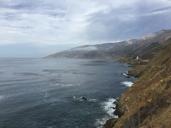 Una Hermosa Foto Tranquila Costa — Foto de Stock