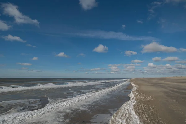 Sunny Scenery Beautiful Calm Sandy Beach — Stock Photo, Image