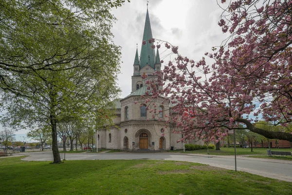 Церковь Фредериксхавна Дании — стоковое фото
