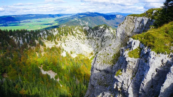 Okouzlující Pohled Krásnou Horskou Krajinu Švýcarsku — Stock fotografie