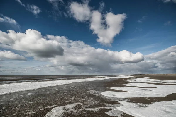 Neve Gelo Praia — Fotografia de Stock