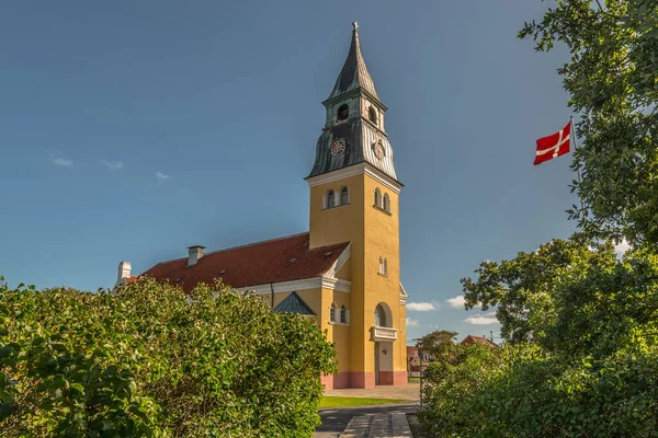 Kostel Skagen Dánsku — Stock fotografie