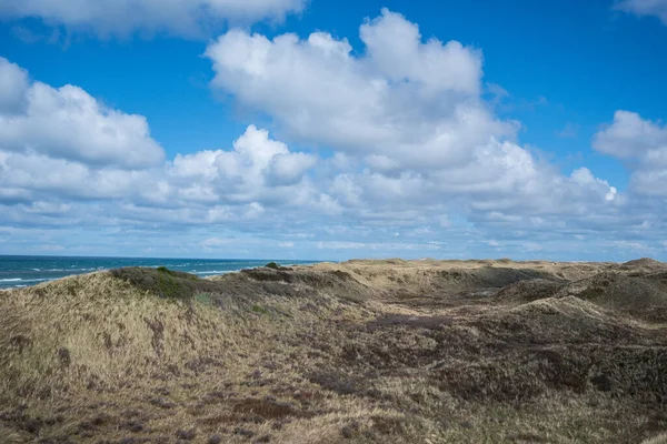 Beau Cliché Paysage Montagne Une Vue Sur Mer — Photo