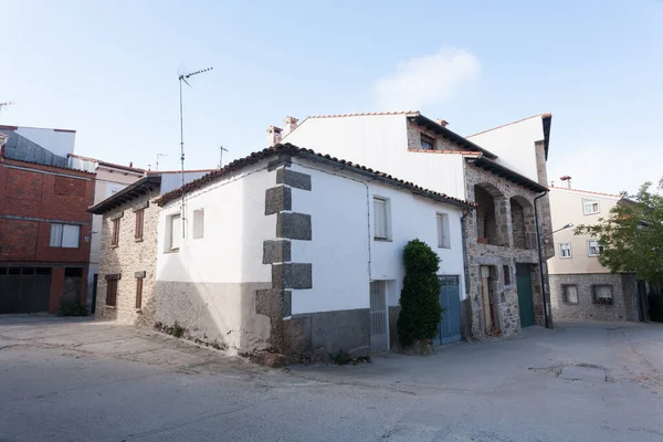 Piornal Espanha Maio 2018 Vistas Diferentes Cidade Ruas Casas Edifícios — Fotografia de Stock