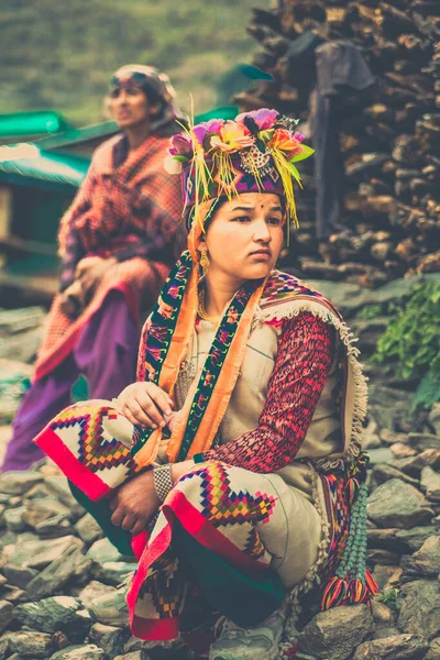 Malana Village India Apr 2016 Malana Village People Life Celebrations — стокове фото