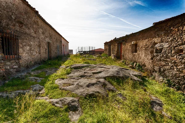 Garguera España Febrero 2019 Vista Los Diferentes Edificios Ciudad Garguera —  Fotos de Stock