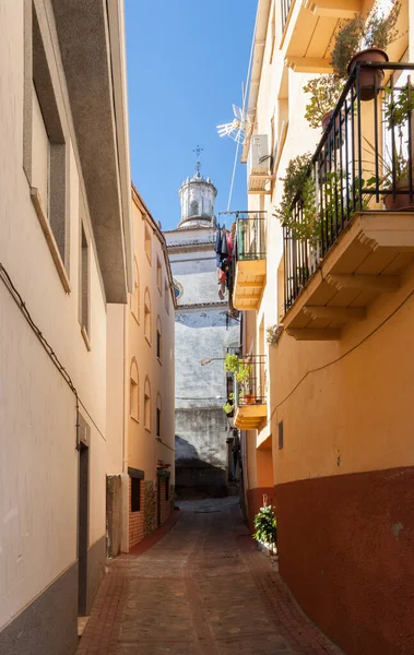 Casar Palomero スペイン 2017年11月16日 Casar Palomeroの町 建物の異なる景色 — ストック写真